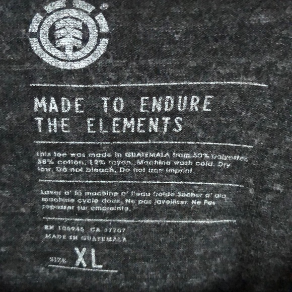 Men’s Element long sleeve baseball tee. - Picture 3 of 4